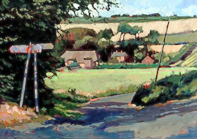 Kent Landscape Ripple by Clive Metcalfe